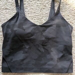 Lululemon Athletica Charcoal Camo Align Sports Bra 4